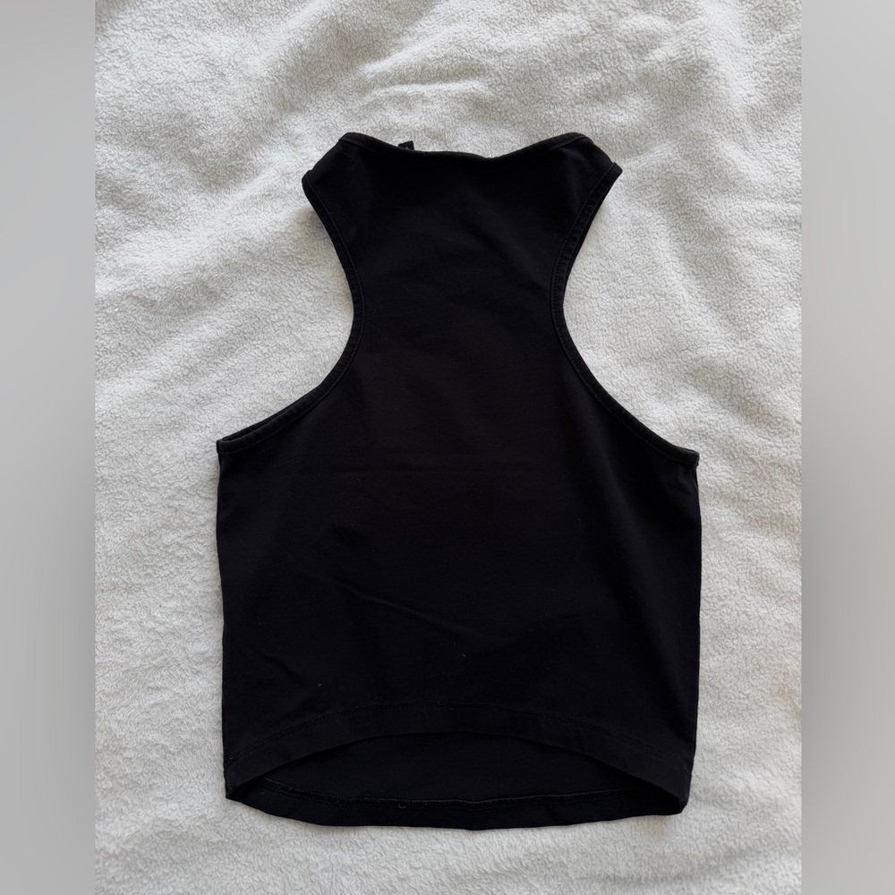 ASOS Black Racerback Tank Top - Picture 2 of 3